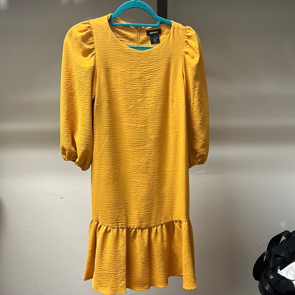 DKNY bubble sleeve dress